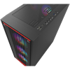 VENTO VG22A 650W Tempered Glass USB 3.0 Mesh Rainbow ATX Mid Tower Kasa + FSP 650W PSU