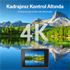 BIX Pulse 2 4K 30FPS 20MP WI-FI Su Geçirmez Kılıflı Siyah Kask Aksiyon Kamera ve Aksesuar Seti