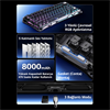 GravaStar Mercury K1 RGB Linear Key Switch İngilizce Q Black Kablosuz Gaming Klavye