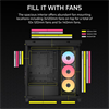 CORSAIR FRAME 4500X RS-R ARGB Tempered Glass USB 3.2 Siyah E-ATX Mid Tower Kasa