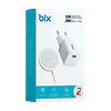 Bix BXMG15 15W Manyetik Magsafe iPhone ve Airpods ile Uyumlu Kablosuz Şarj Cihazı
