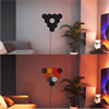 Nanoleaf RGBW Siyah Altıgen Duvar Aydınlatma