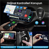 Bix CB01 WIFI CarPlay Android Auto USB Kobloludan Kablosuza Çevirici Adaptör