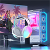 Aula S505 RGB Kablolu Yeşil Gaming Kulaklık
