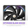 NZXT F140X Performance RGB 140mm Siyah Kasa Fanı