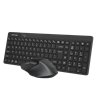 A4 Tech FG2400 AIR2 Siyah Kablosuz QuietKey Klavye Mouse Set