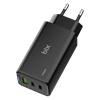 Bix BX3P66G GaN 65W Type-C USB 3.0 ve USB-A QC Üç Portlu Hızlı Şarj Cihazı