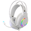 Rampage KM-GX7 FITMENT Rainbow USB Beyaz Gaming Combo Set(Gaming Klavye+Mouse+Kulaklık)