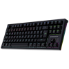 GameBooster Lumin Blue Switch RGB Siyah Mekanik Kablolu Gaming Klavye