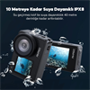 Akaso Brave 7 4K/30FPS 20MP Wi-Fi Dual Screen Aksiyon Kamera ve Aksesuar Seti