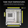 CORSAIR AIR 5400 RS-R ARGB Tempered Glass USB 3.2 Beyaz E-ATX Mid Tower Kasa