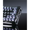 GravaStar Mercury V60 Pro Manyetik Switch RGB İngilizce Q Cyber Frost Black Kablolu Gaming Klavye