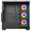 GameBooster JBST-GBA7505B 750W 80+ Bronze SeaView ARGB ATX Mid Tower Siyah Kasa