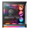 NZXT H6 RGB+ Tempered Glass USB 3.2 USB-C Siyah ATX Kasa