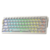 Aula AG60 Snowglow Switch Hot Swap RGB Şeffaf Beyaz Kablosuz Gaming Klavye