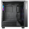 VENTO VG4252L 850W Tempered Glass Mesh USB 3.0 USB-C ARGB E-ATX Siyah Kasa