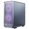 Cooler Master Masterframe 500 Mesh ARGB 200mm Tempered Glass USB 3.2 Silver E-ATX Mid Tower Kasa