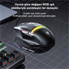 Aula S12 Pro 12800DPI 1000Hz RGB Siyah Kablolu Gaming Mouse