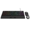 Rampage ECLIPSE RGB Türkçe Siyah Klavye Mouse Set