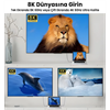 Bix BXCC244 USB4 Thunderbolt 4/3 Uyumlu PD 240W 40Gbps 8K 60Hz Ultra HD Dijital Ekran Göstergeli Şarj, Data ve Görüntü Kablosu 1 Metre