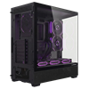 Rampage HYDRA V5 850W 80+ Bronze Tempered Glass 6*12cm ARGB Siyah ATX Gaming Kasa