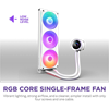 NZXT Kraken Plus 360 RGB 360mm Beyaz İşlemci Sıvı Soğutucu