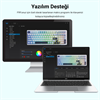 Aula F99 Linear GrayWood V3 Switch Hot Swap RGB Lacivert Kablosuz Gaming Klavye