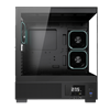 FAZEON F15 750W 80+ Bronze Tempered Glass Mesh 3x120mm LCD Ekranlı ARGB Fanlı USB 3.0 Siyah ATX Bilgisayar Kasası
