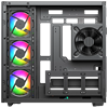 PowerBoost PB-A4375B 750W 80+ Bronze SeaView ARGB USB 3.0 ATX Mid Tower Siyah Gaming Kasa