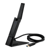 MSI AXE5400 5400 Mbps 2.4GHz/5GHz/6GHz WİFİ 6E USB Adaptör