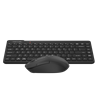 A4 Tech FG2200 AIR2 Gri Kablosuz Klavye Mouse Set