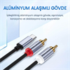 VegGieg Type-C RCA Ses Kablosu 1.5 Metre