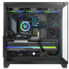 BitFenix COLII 850W 80+ Bronze ATX 3.1 Tempered Glass FRGB Siyah ATX Mid Tower Kasa