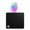 SteelSeries Aerox 3 Wireless Ghost Edition Gaming Mouse + QcK Large Mouse Pad