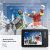 Akaso Brave 7 4K/30FPS 20MP Wi-Fi Dual Screen Aksiyon Kamera ve Aksesuar Seti