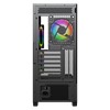PowerBoost PB-PBE6075B 750W 80+ Bronze 6*12cm ARGB Fanlı USB 3.0 ATX Mid Tower Siyah Gaming Kasa