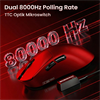 Aula SC900 Max 30000DPI 8000Hz Kırmızı Kablosuz Gaming Mouse