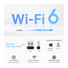TP-LINK ARCHER TX1U NANO AX300 WI-FI 6 Wireless USB Adaptör