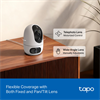 TP-LINK TAPO C245D Çift Lensli Pan/Tilt Wi-Fi Güvenlik Kamerası