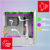MSI MPG GUNGNIR 300R AIRFLOW WHITE 4x120mm ARGB Fanlı MidT Gaming Kasa