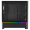 GameBooster MYSTRAL 750W 80+ Bronze ATX3.1 Gen5.1 Mesh ARGB E-ATX Mid Tower Siyah Kasa