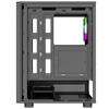 PowerBoost A601B 600W 80+ Bronze Tempered Glass USB 3.0 RGB Siyah ATX Mid Tower Kasa