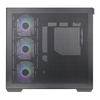 Thermaltake View 380 Tempered Glass ARGB USB 3.2 ATX Mid Tower Siyah Kasa