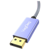 VegGieg 8K/60Hz 4K/144Hz Type-C 3.1 Displayport 1.4 Çift Yönlü 2 Metre Kablo