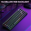 Aula Win68 HE Manyetik Switch Hot Swap TKL RGB Siyah Kablolu Gaming Klavye