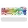 Rampage HYDRA R6  Red Switch RGB Kablolu Beyaz Gaming Klavye