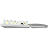 CORSAIR K70 PRO TKL High-Performance Hall Effect Switch RGB Türkçe Beyaz Gaming Klavye