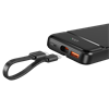 Juo JCP410-B 22.5W 10000mAH Type-C Led Ekranlı Taşınabilir Siyah Hızlı Şarj Powerbank 