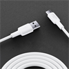 Juo 66W USB-A USB-C Beyaz Hızlı Şarj ve Data Kablosu 1 Metre