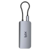 Bix BX10HB-PRO Type-C Kart Okuyucu 4K HDMI Ethernet USB PD Dönüştürücü